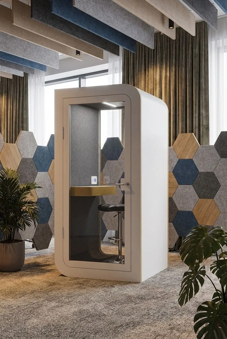 Cabinas de reuniones insonorizadas: privacidad para tu equipo